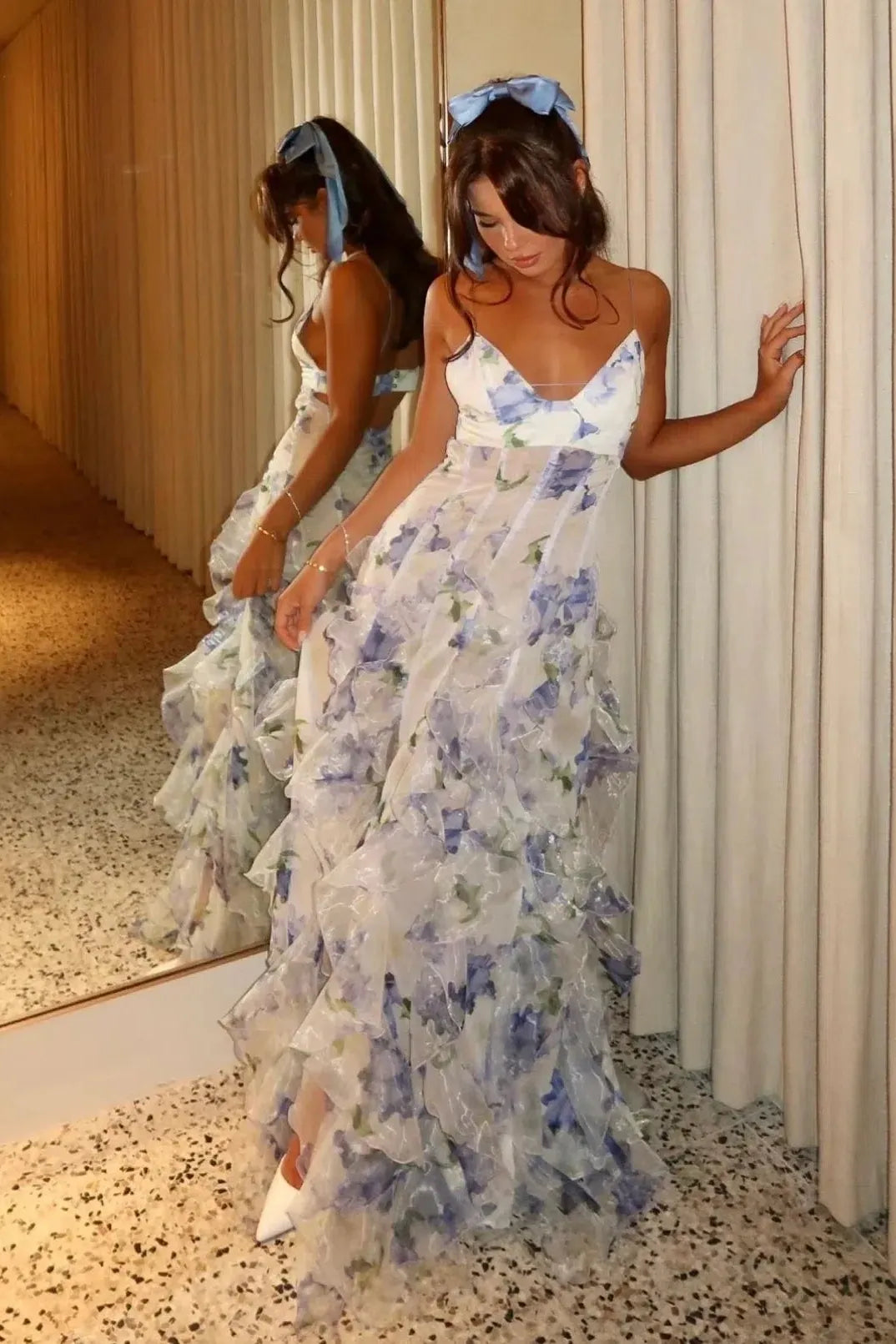 Menti - Santorini Iris Dress