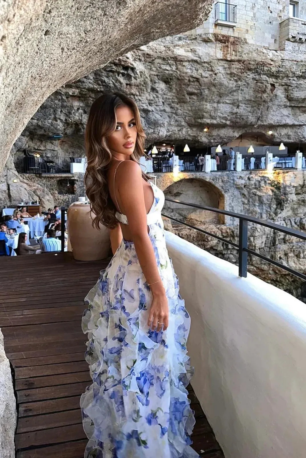 Menti - Santorini Iris Dress