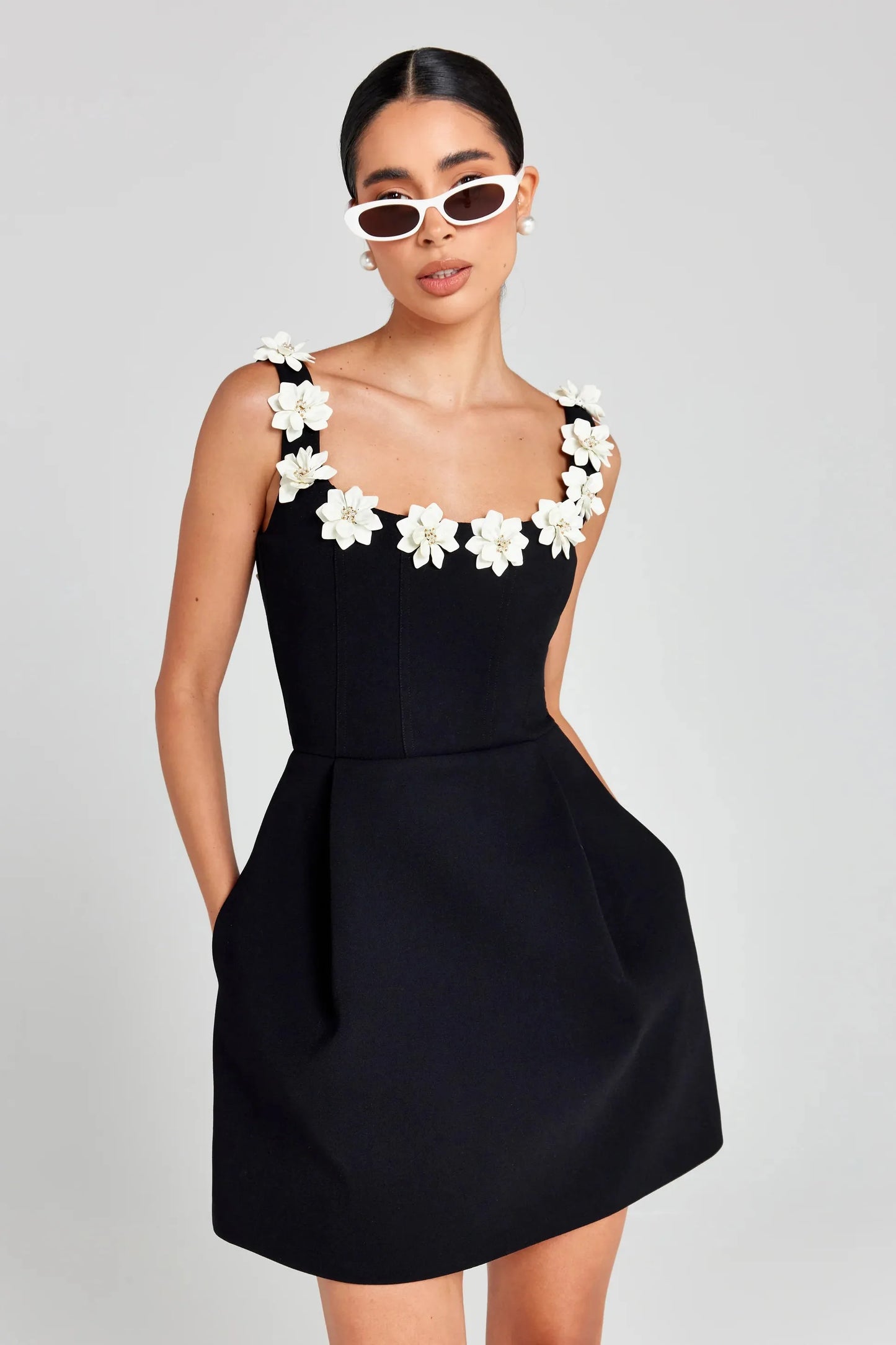 Nadine Merabi - Cindy Monochrome Dress
