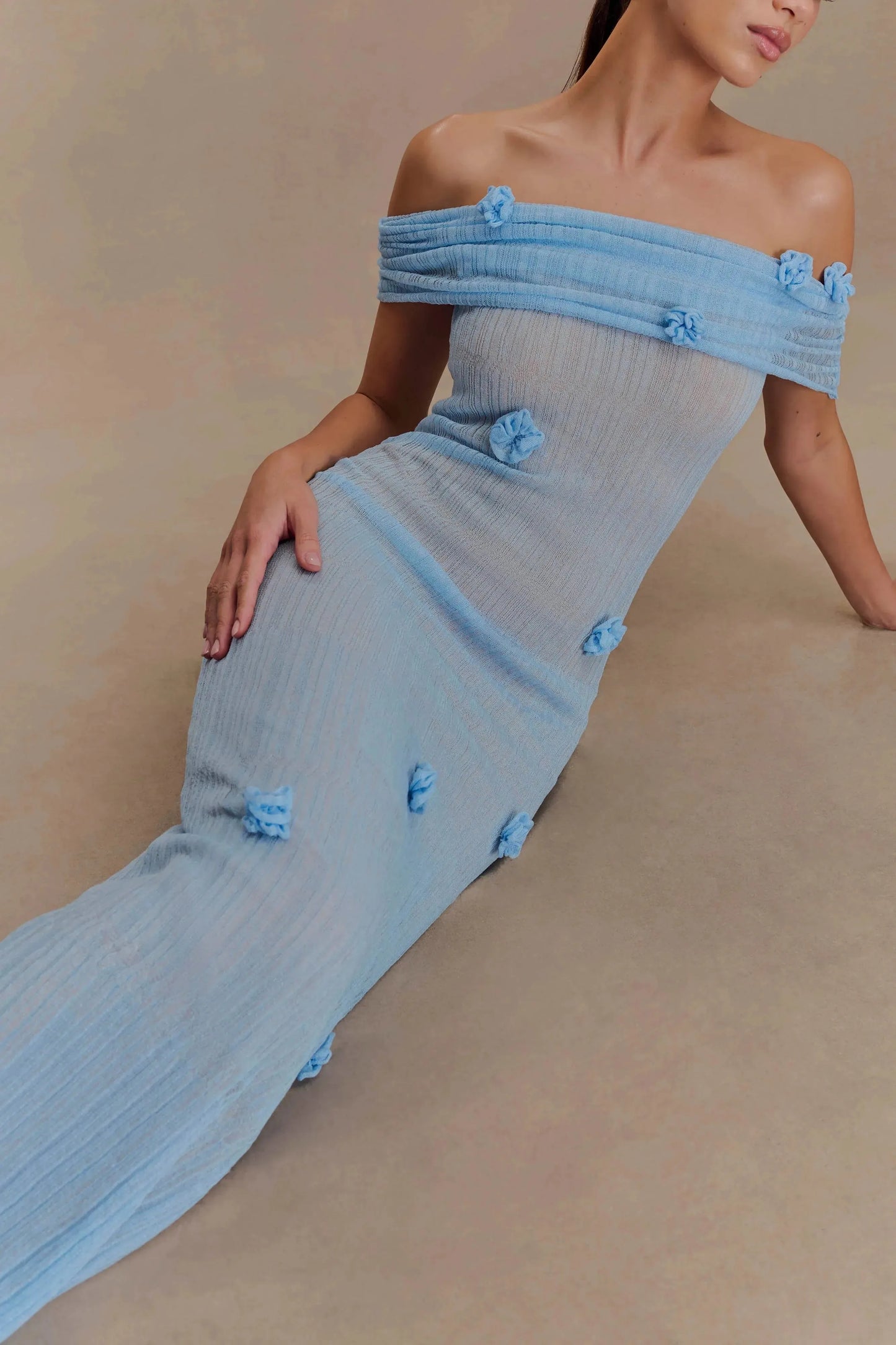 Meshki - Brynn Orchid Knit Maxi