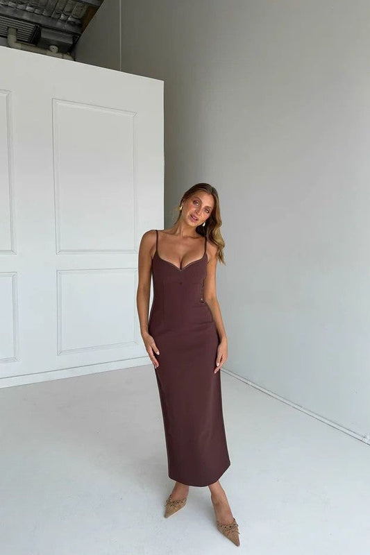 Paris Georgia - Heart Dress (Cocoa)