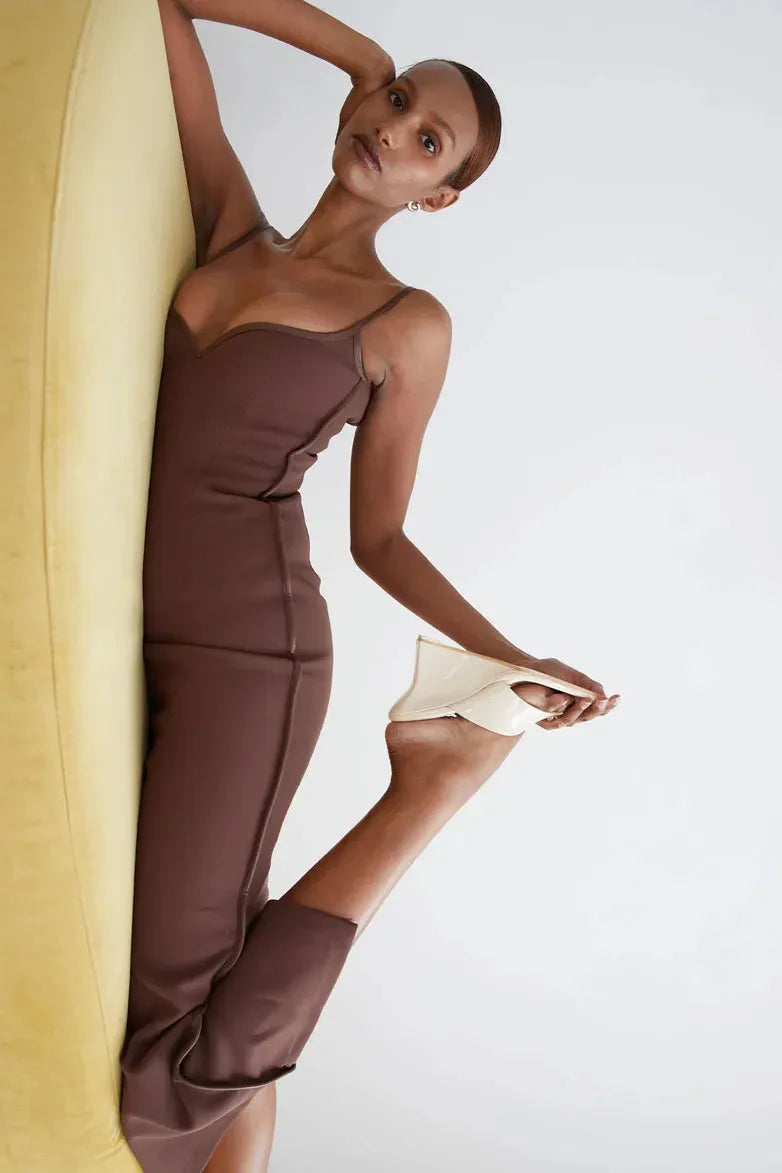 Paris Georgia - Heart Dress (Cocoa)