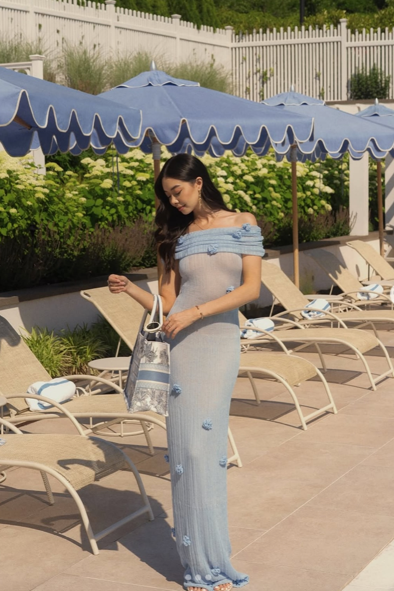 Meshki - Brynn Orchid Knit Maxi