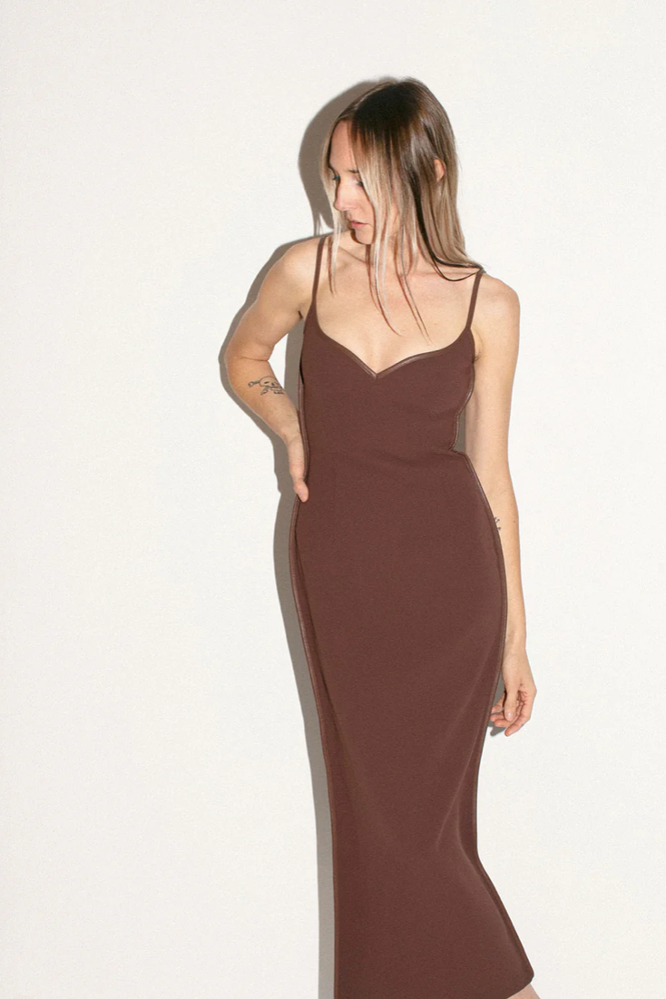 Paris Georgia - Heart Dress (Cocoa)