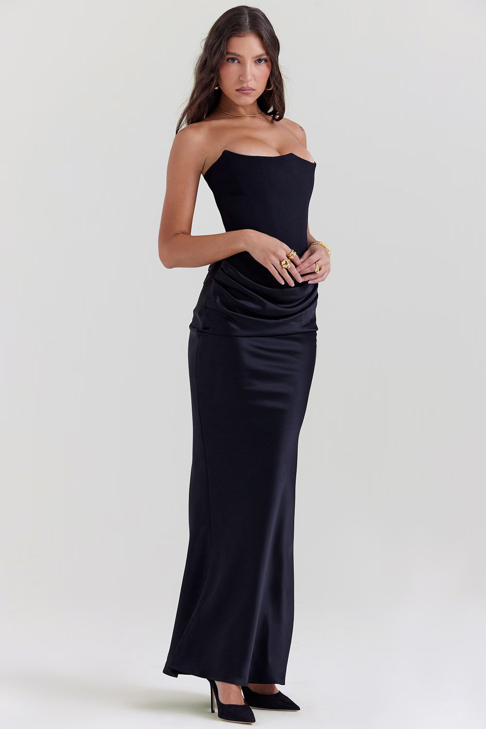 House Of CB - Persephone Dress (Black)