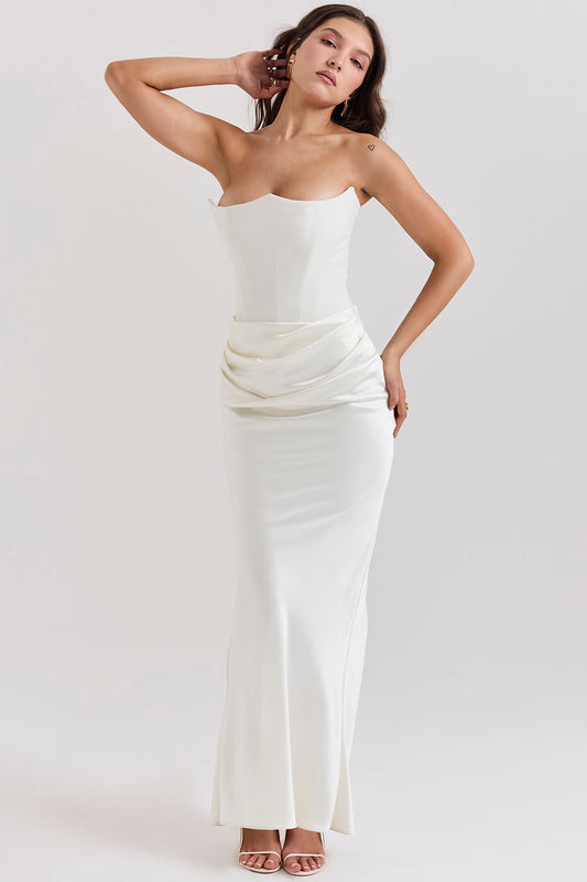House Of CB - Persephone Dress (Ivory)