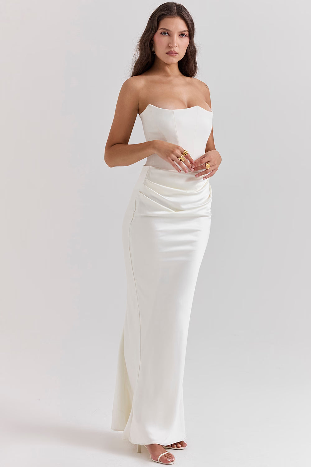 House Of CB - Persephone Dress (Ivory)