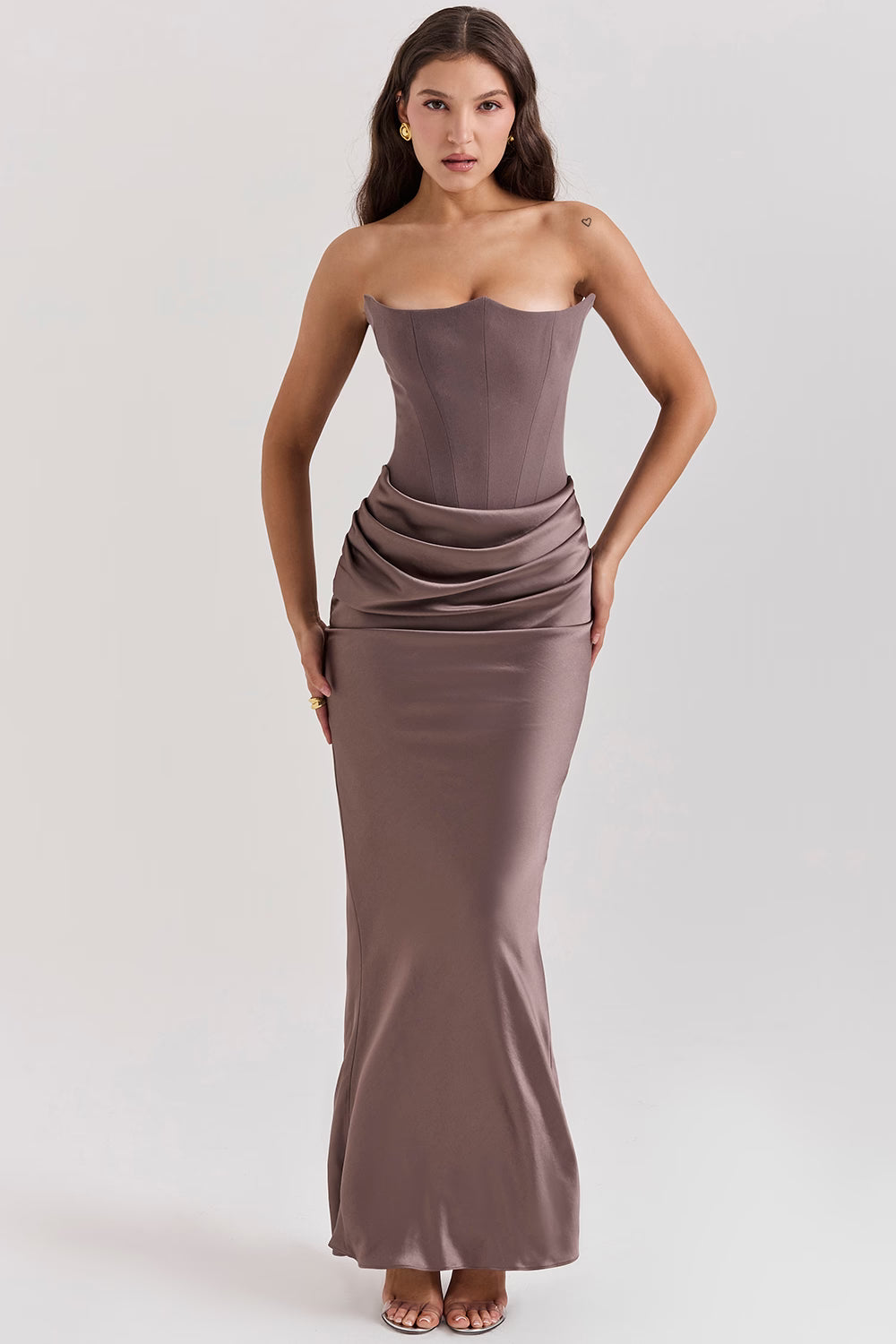 House Of CB - Persephone Dress (Smoke)